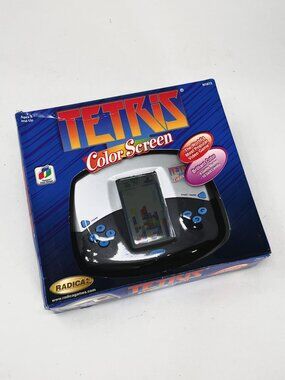 NOS Radica Games Mattel 2007 TETRIS Color Screen Electronic Game Handheld N1872